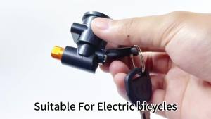 For C20 Electric Bike Battery Key Battery Lock Core Key Cylinder Compatible for C20 Electric Bike Battery Security Accessories