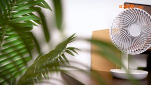 SCE Plus พัดลมตั้งโต๊ะชาร์จ USB แบต 3500 mAh รุ่น C-TF1/SCE Plus Smart Slide Fan พัดลมตั้งพื้น ขนาด 16 นิ้ว รุ่น RF3 - รับประกัน 2