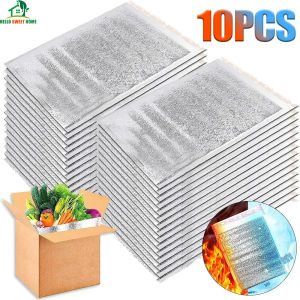 Lot Aluminum Foil Insulation Bag Disposable Thermal Box Waterproof and Leak-proof Heat Cold Preservation Storage Bag Lunch Pouch
