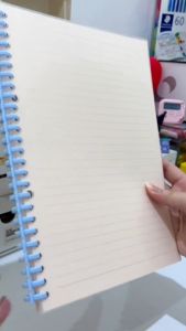 DIY Plastic Binder Binding Strip / Spiral Ring Binder Plastik Pastel Lucu Unik Murah Berkualitas