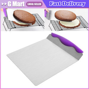 Good Cake Transfer Scraper Eco-friendly Heat Resistant Durable Cookie Spatula Bottom Mover Scraper