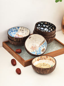 YILI | Natural Creative Coconut Bowl