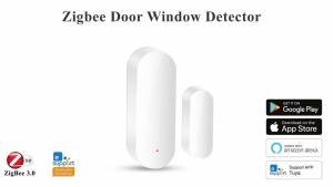 Cảm Biến Cửa Sổ Thông Minh Zigbee Để Bảo Mật Gia Đình Điều Khiển Ứng Dụng EWeLink Tương Thích Với Alexa Google Home Phát Hiện Mở/đóng