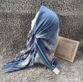 Hijab kerudung segiempat printing motif Bunga new dari bungatta kerudung. 