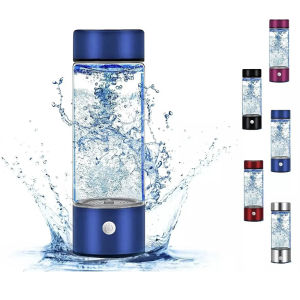 Hydrogen Water Bottle Portable Hydrogen Water Ionizer Machine Generator Rechargeable Hydrogen Rich Water Glass Health Cup