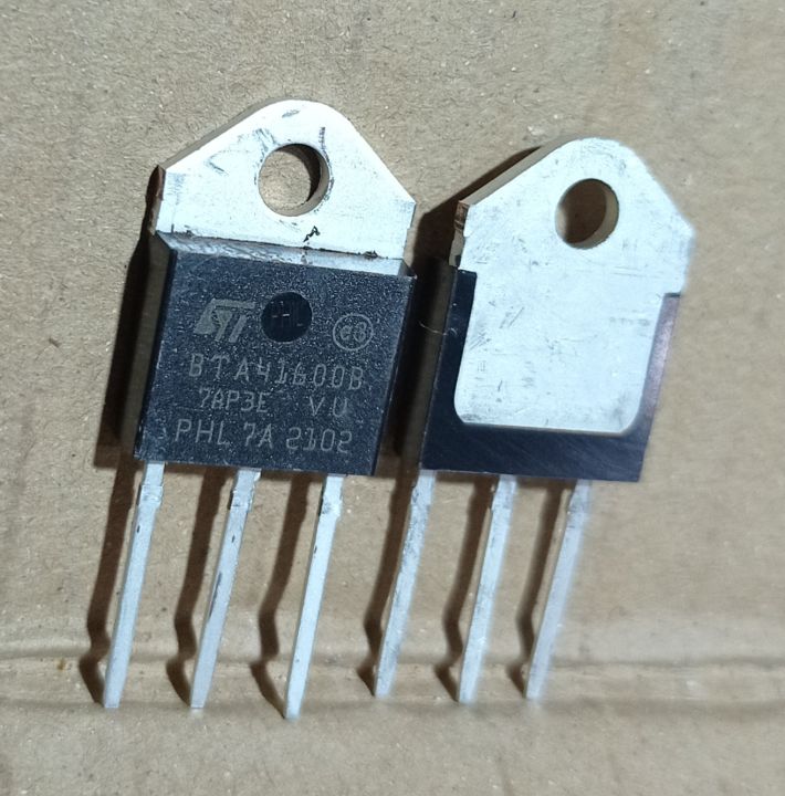 thumbnail image 2 of 2 Pieces ST BTA41-600B Triac – 600V 40A, New Original ST Microelectronics 2 of 5