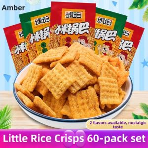 JINLANSI | Tasty Snacks Amber Rice Crisps 60 Packs