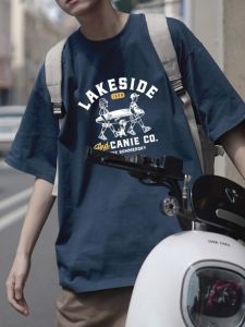 เสื้อยืดคอกลมแขนสั้นสไตล์ฮาราจูกุ สำหรับผู้ชายและผู้หญิงในช่วงฤดูร้อน สไตล์สตรีทอเมริกัน สไตล์ฮ่องกง สไตล์ญี่ปุ่น เสื้อผ้าทำงานลำลอง