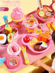 FUMENGLAN | Original Strawberry Pudding Jelly Play Food Set