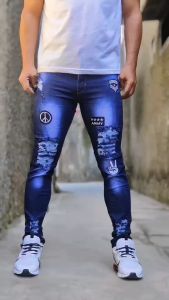 Celana Jeans Panjang Pria Dewasa 2025 Clana Jins Cowok Terbaru Fashion Laki Laki Trendy