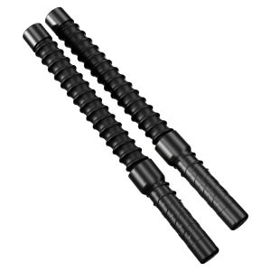 Set of 2 Non Slip Fitness Grip Bars for Biceps and Triceps Workout Ergonomic Handheld Strengthener for Home Use
