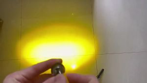 2PCS Universal Dual Color Motorcycle Headlight Bulbs T19 P15D H6M PX15D LED White 3000K Yellow 4300K