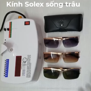 kính thời trang SOLEXKính râm Nam Solex Amor 14K Ve Vàng Càng Nhỏ - Fullbox phụ kiện