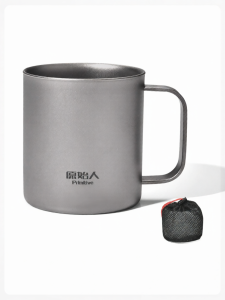 The Primitive | Pure Titanium Portable Mug