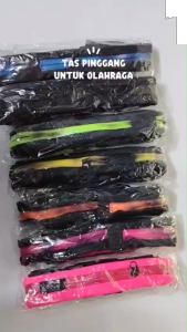 (BISA COD)Pocket Running Sport Belt Tas Dompet Olahraga Jogging Sabuk Sepeda /Ikat pinggang Olahraga