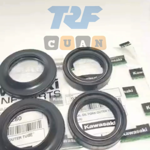 Seal Shock klx Kawasaki Dtracker D tracker 150 KLX BF New Old USD Upside Down Tutup Abu Debu Sil KLX