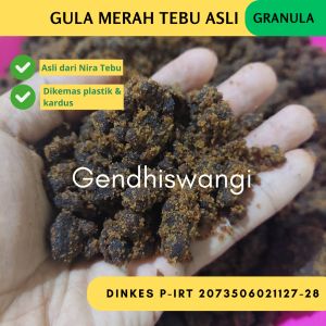 GENDHISWANGI-GULA MERAH TEBU (GRANULA- GMT ASLI- ECO ENZYME