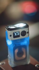 WUBEN X3 Mini Rechargeable Flashlight with Magnetic Base 180 Degree Rotating Head Wireless Charging