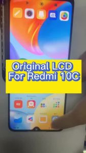 Original 6.71 For Xiaomi Redmi 12C LCD With Frame Display Touch Panel Screen Assembly Pantalla For Redmi 12C LCD Screen