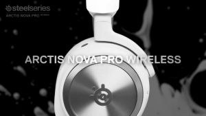 SteelSeries Arctis Nova Pro Wireless Gaming Headset for PC & PlayStation - Black/White