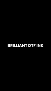 Brilliant DTF Textile Ink 1 Liter 4 Colors CMYK and White for DTF Printers