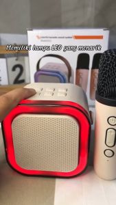 Speaker Bluetooth Portable ( GRATIS 2 MIC WIRELESS ) Speaker Bluetooth Full Bass K-12 / Salon Bluetooth Full Bass / Speaker Wireless Mini ~ Noah Online Store