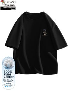 TUCANO | 100% Cotton Short Sleeve Round Neck Leisure Mens T-Shirt