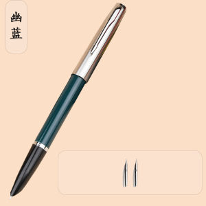 Retro Classic Calligraphy Steel Pen for Business Office Sketch Signature Practice Writing Tool Metal Body 0.6 0.7 Nib