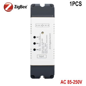 Zigbee / WiFi Dual Channel Tuya Switch Smart Relay Module 12V 24V 220V 230V Dry Contact NO NC COM Timer for Light Motor Alexa