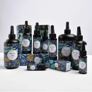 UV Resin ClearHardUpgraded Crystal Clear Epoxy Resin Up Premixed UV Cure Resin for Craft Jewelry MakingJewelry Making Tools