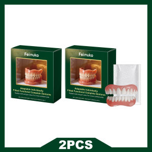 Feimuko Resin Complete Dentures Quickly Adapt Perfect Fit Comfortable Use Easy To Clean Improve Self-Confidence