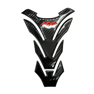 R6 Sticker 3D Carbon Look Motorcycle Tank Pad Protector Stickers Case for Yamaha YZF600 YZF-R6 R6S Tankpad Decals
