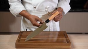 XINZUO Bunka 8.5" Kiritsuke Chef Knife 67-Layer Damascus Steel Ultra Sharp with Olive Wood Handle
