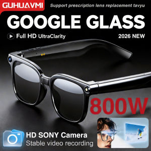 New 8K HD AI Smart Glasses Men 8MP Lens Photo Video Chat GPT Voice Assistant Live Translation Sunglasses with 32GB Storage Woman