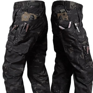 2024 Men's Tactical Pants: Outdoor Work & Casual Cargo Trousers