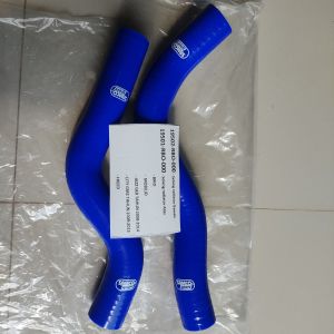 SELANG RADIATOR ATAS DAN BAWAH UNTUK HONDA BRIO HONDA MOBILIO hlHONDA JAZZ GEN8 2008 SAMPAI 2014 HONDA CITY GEN2 2008 SAMPAI 2014 HONDA FREED SAMCO ORIGINAL WARNA BIRU BAHAN TEBAL DIAMETER DALAM 26"D IAMETER LUAR 35"B ENANG LAPIS 3 TAHAN PANAS 400°