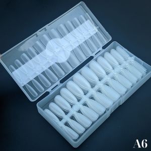 Móng úp hạt na dài form móng mỏng dẻo ôm sát móng thật có nhám sẵn