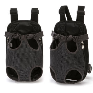 HATELI กระเป๋าเป้สะพายหลังหมาสัตว์เลี้ยงระบายอากาศท่องเที่ยวกลางแจ้งสำหรับลูกสุนัข Tas Carrier สุนัขแมวกระเป๋าถือลูกสุนัขแมวพร้อมขาเอาต์สัตว์เลี้ยง