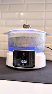 ZOLELE RC301L Lifting Visual Low Sugar Rice Cooker 3L Hot Pot Intelligent Reservation 1500W Adjust Firepower