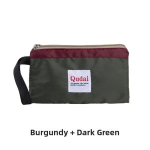 Four-Layer Long Wallet Simple Versatile Cloth Art 2025 New Korean Style Large Capacity Waterproof Key Coin Mobile Phone Bag