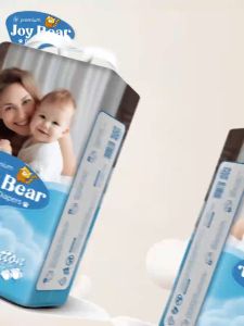 JoyBear Buy 1 Get 1 FREE 100PCS Baby diaper breathable soft fast absorption NB-XXXL Newborn PANTS TAPE diapersImport from Korea
