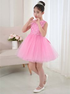 61 Kids Chorus Clothing Student Dancing Dress Girls Sequins Tulle Tutu Skirt Princess Dress Guzheng Performance Costume Spring and Summer