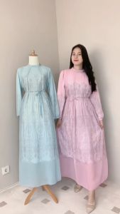 Gamis Pesta Kondangan Mewah Elegan