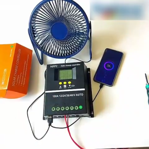 MPPT Solar Charge Controller 30A/100A 12V 24V 36V48V LCD Display Battery Intelligent Regulator For Lithium Battery