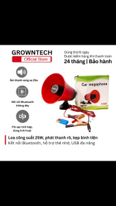 Loa phóng thanh 25W 168L kẹp bình hỗ trợ Bluetooth âm thanh vang xa pin dung lượng lớn tiện lợi cho bán hàng rong và phát nhạc ngoài trời