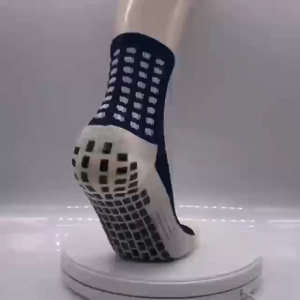 🔥[LOCAL STOCK]Football Socks Men and Women Sports Socks New Non-slip Silicone Bottom Soccer Basketball Grip Socks