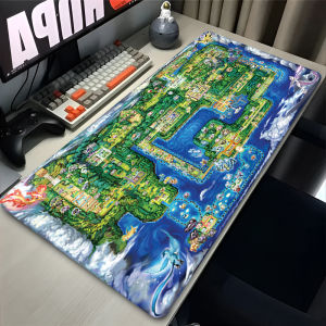 Bandai | Tấm Lót Chuột Snorlax XXL Cỡ Lớn Chống Trơn Trượt Chất Liệu Cao Su Dành Cho Game Thủ Kèm Phụ Kiện Bàn Phím Laptop PC HD Pokemon