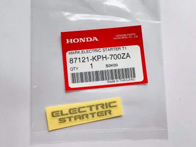 ‼️เเท้เบิกศูนย์‼️สติกเกอร์คำเตือน (ขายเเยก) สติกเกอร์ เครื่องหมาย HONDA