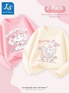 JS | Girls Long Sleeve Cotton T-shirt Autumn