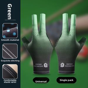 JIFANPAUL | Mens Slip Three-Finger Thin Ice Silk Professional Billiard Glove Anti-Slip and Wear-Resistant